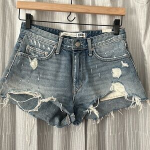 Lovers + Friends Jean Shorts Size 26 Coastal Cowgirl